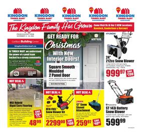 Timber Mart flyer Page 1