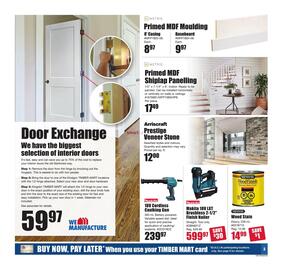 Timber Mart flyer Page 3