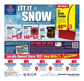 Timber Mart flyer Page 8
