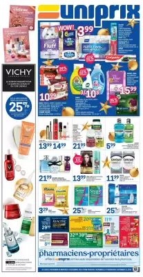Uniprix flyer (valid until 10-12)