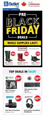 Big Box Outlet Store flyer (valid until 10-12)