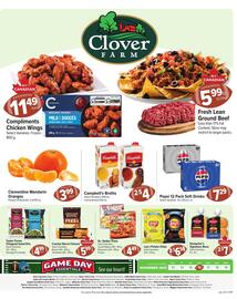 Clover Farm flyer Page 1