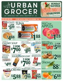 Urban Grocer flyer Page 1