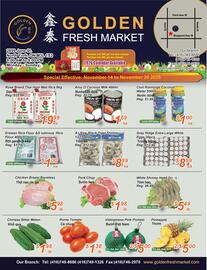 Golden Fresh Market flyer Page 1