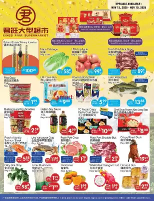 Kings Fair Supermarket flyer (valid until 10-12)