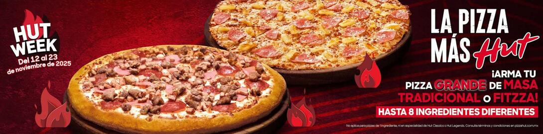 Catálogo Pizza Hut Página 1