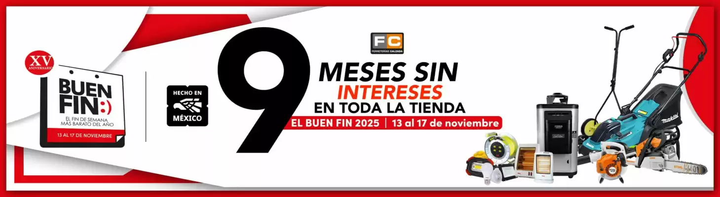 Catálogo Ferreterías Calzada (válido hasta 17-11)