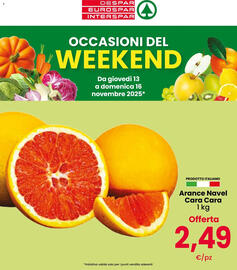 Volantino Interspar | Weekend Pagina 1
