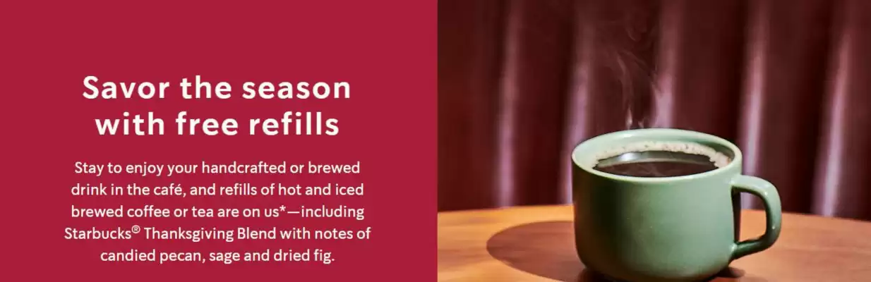 Starbuck's catalogue (valid until 18-11)