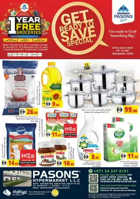 Pasons catalogue (valid until 20-11)
