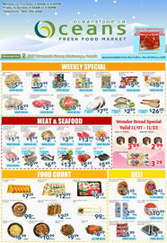 Oceans Fresh Food Market flyer week 46 Page 1