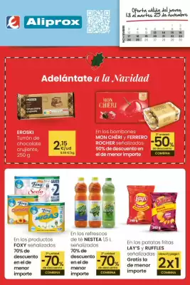 Folleto Aliprox (válido hasta el 25-11)