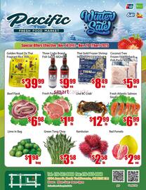 New Pacific Supermarket flyer week 46 Page 1