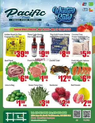 New Pacific Supermarket flyer (valid until 20-11)