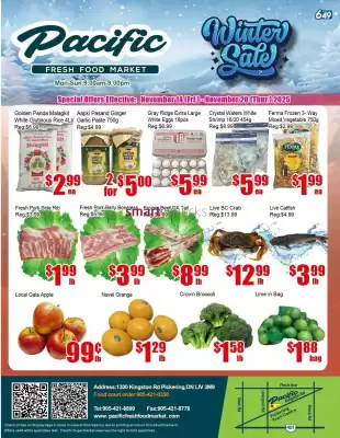 New Pacific Supermarket flyer (valid until 20-11)