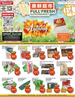 Full Fresh Supermarket flyer (valid until 19-11)