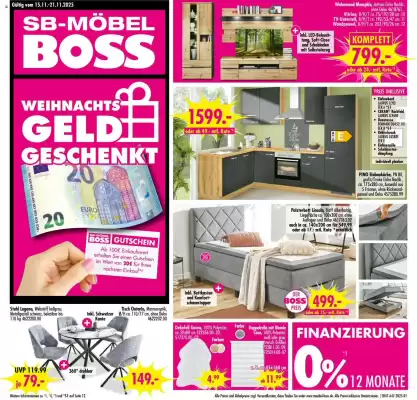 Möbel Boss Prospekt (gültig bis 21-11)