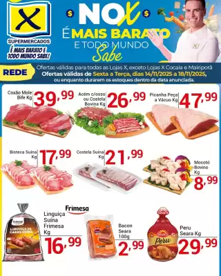 Folheto X Supermercados (válido até 18-11)