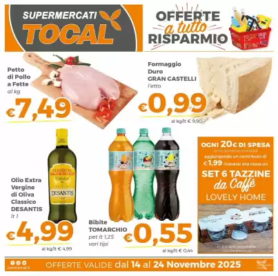 Volantino Tocal (valido fino al 24-11)