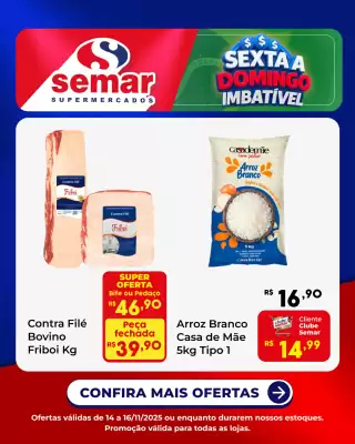 Folheto Semar Supermercado (válido até 16-11)
