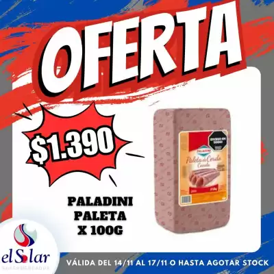 Catálogo El Solar Supermercados (válido hasta 17-11)