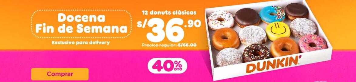 Catálogo Dunkin Donuts Página 1