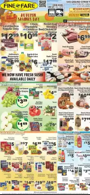 Fine Fare circular (valid until 15-11)