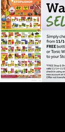 Stop&Shop weekly ad week 46 Page 1