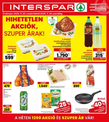 Interspar akciós újság