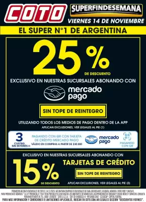 Catálogo Coto (válido hasta 20-11)