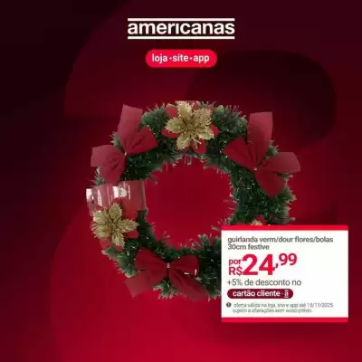 Encarte Lojas Americanas (válido até 15-11)