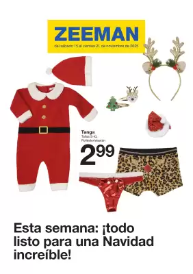 Catálogo Zeeman (válido hasta el 21-11)