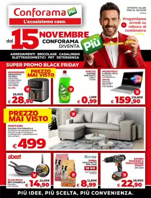 Volantino Conforama (valido fino al 30-11)