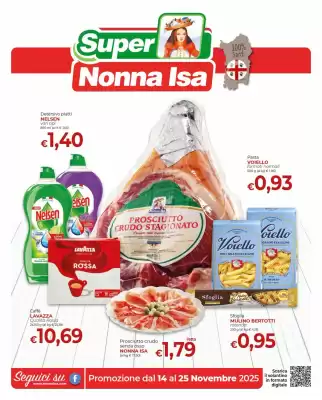 Volantino Supermercati Nonna Isa (valido fino al 25-11)