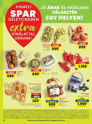 Spar akciós újság (érvényes eddig: 26-11)