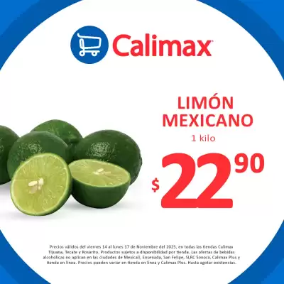 Folleto Calimax (válido hasta 17-11)