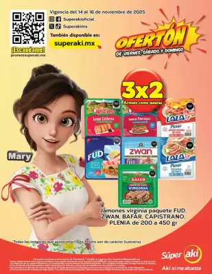 Folleto Super Aki (válido hasta 16-11)