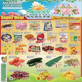 Sunny Food Mart flyer week 46 Page 1