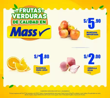 Catálogo Mass (válido hasta 17-11)