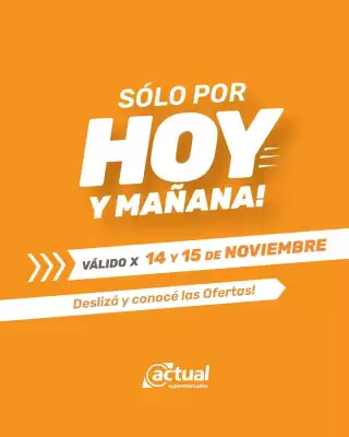 Catálogo Actual Supermercados (válido hasta 15-11)