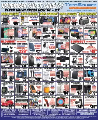 TechSource flyer (valid until 27-11)