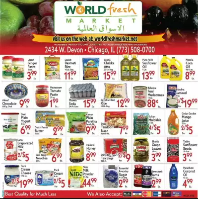World Fresh Market weekly ad (valid until 18-11)