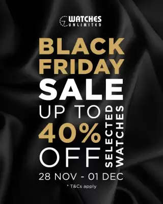 Watches Unlimited catalogue (valid until 1-12)