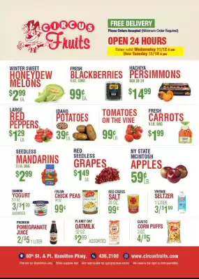 Circus Fruits circular (valid until 18-11)