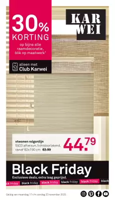 Karwei folder (geldig t/m 23-11)