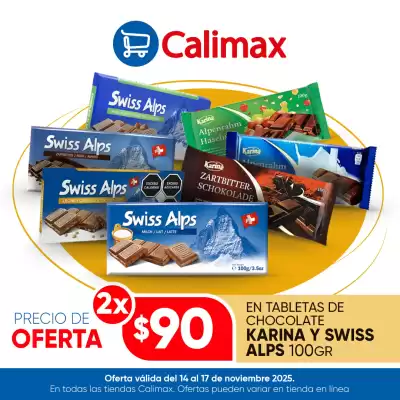 Folleto Calimax (válido hasta 17-11)