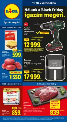 Lidl akciós újság