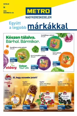 Metro akciós újság (érvényes eddig: 30-11)