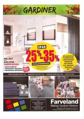 Farveland tilbudsavis (gælder indtil 22-11)