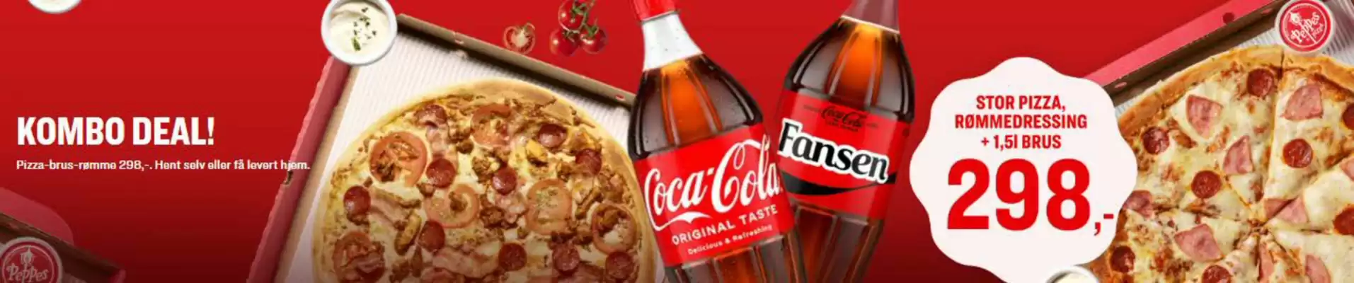 Peppes Pizza kundeavis (gyldig til 21-11)